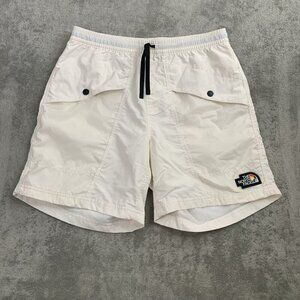 The North Face Shorts Men's Small Pride Windwall Outline Gardenia White Outdoor